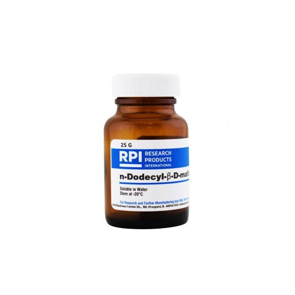 Rpi n-Dodecyl-B-D-maltoside, 25 G D12000-25.0 - main